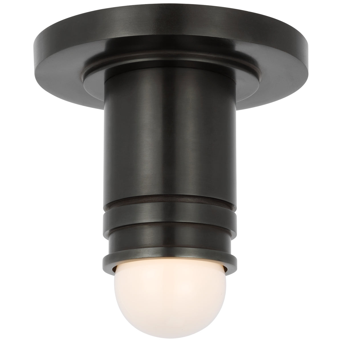 Visual Comfort Signature Canada - TOB 4360BZ - LED Flush Mount - Top Hat - Bronze