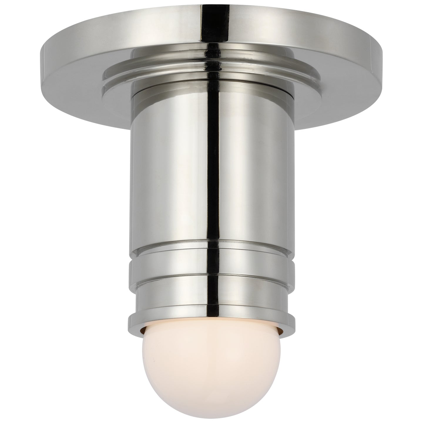 Visual Comfort Signature Canada - TOB 4360PN - LED Flush Mount - Top Hat - Polished Nickel