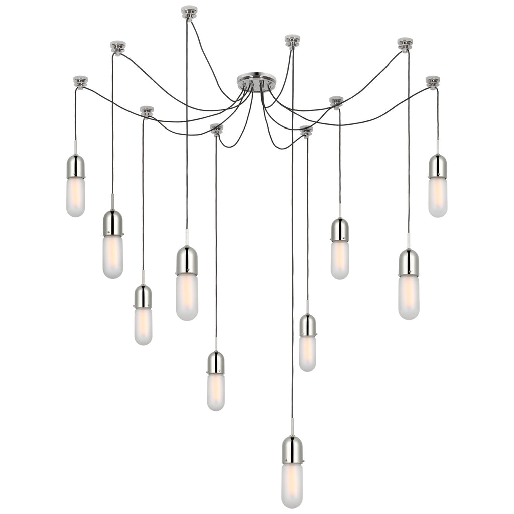 Visual Comfort Signature Canada - TOB 5645PN-FG-10 - LED Pendant - Junio - Polished Nickel