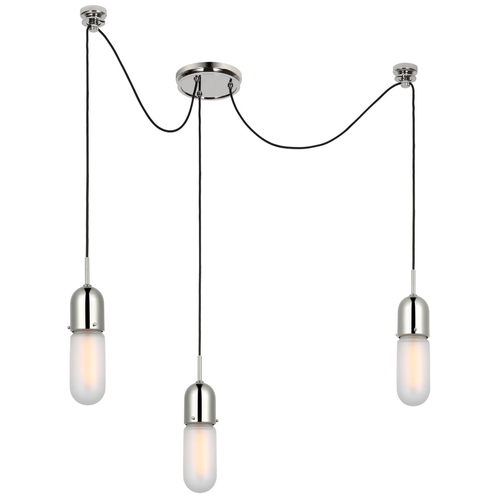 Visual Comfort Signature Canada - TOB 5645PN-FG-3 - LED Pendant - Junio - Polished Nickel