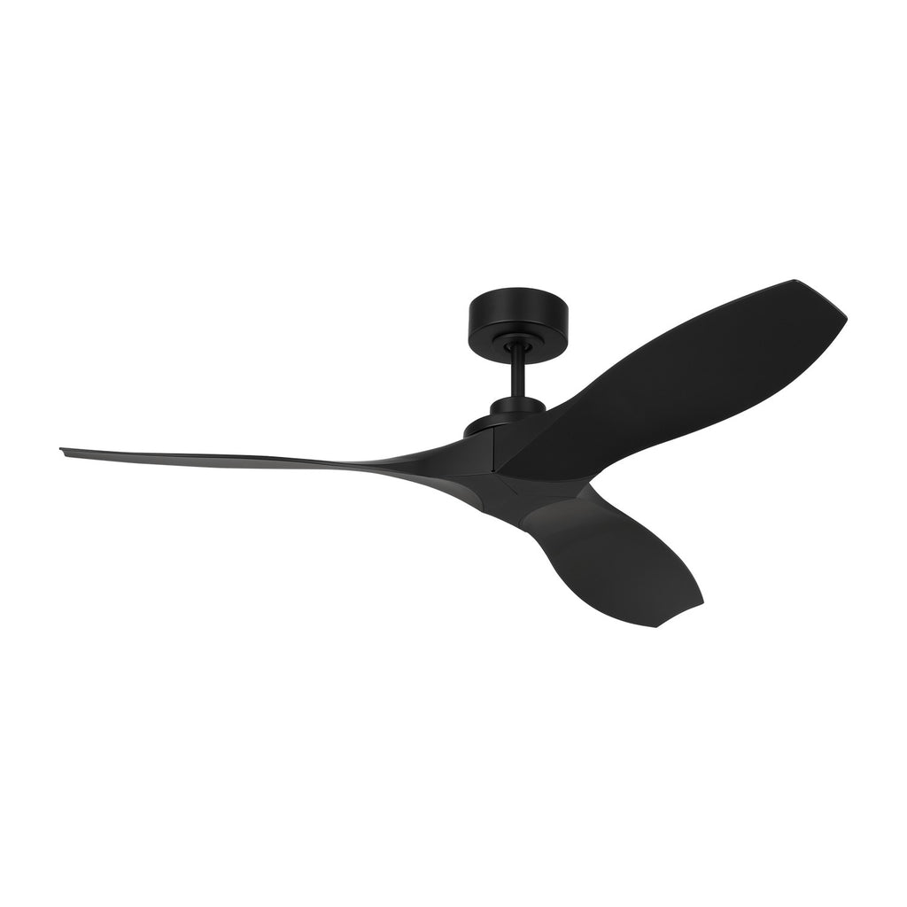 Visual Comfort Fan Canada - 3CLNCSM52MBK - 52" Ceiling Fan - Collins - Midnight Black