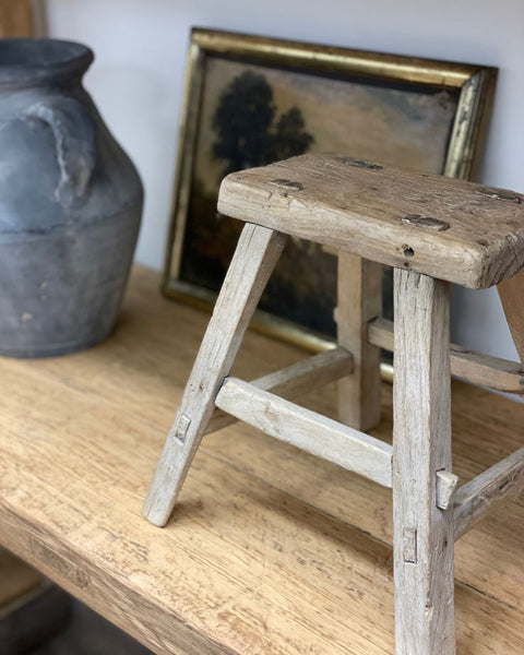 Antique Tiny Tom Stool