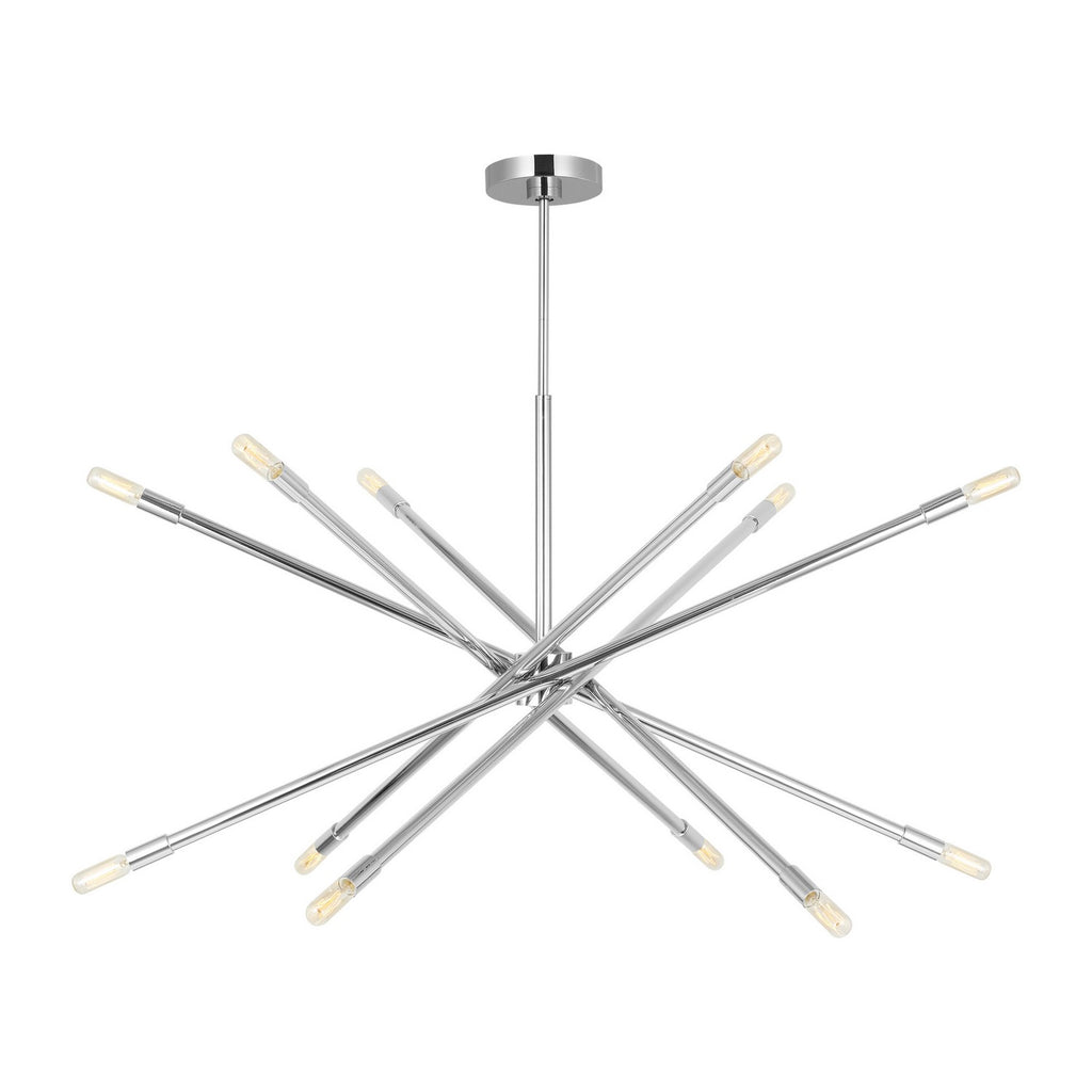 Visual Comfort Studio Canada - CC16512PN - 12 Light Chandelier - Eastyn - Polished Nickel