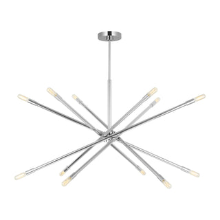 Visual Comfort Studio Canada - CC16512PN - 12 Light Chandelier - Eastyn - Polished Nickel