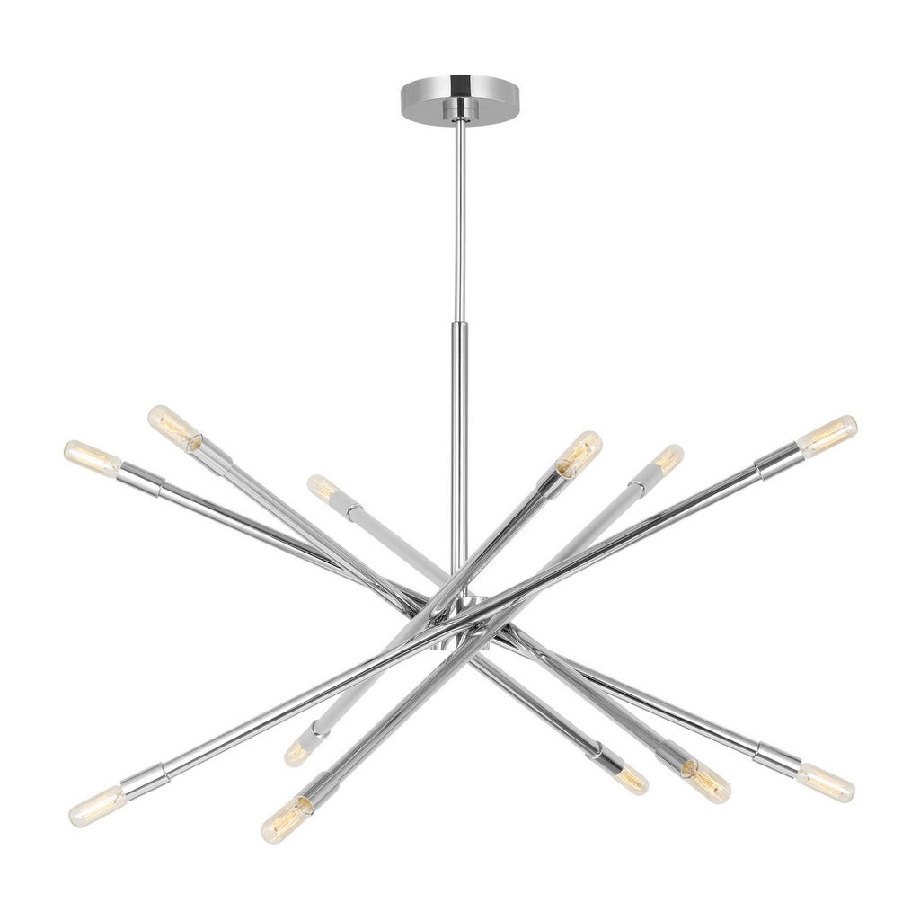 Visual Comfort Studio Canada - CC16612PN - 12 Light Chandelier - Eastyn - Polished Nickel