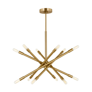 Visual Comfort Studio Canada - CC16712BBS - 12 Light Chandelier - Eastyn - Burnished Brass