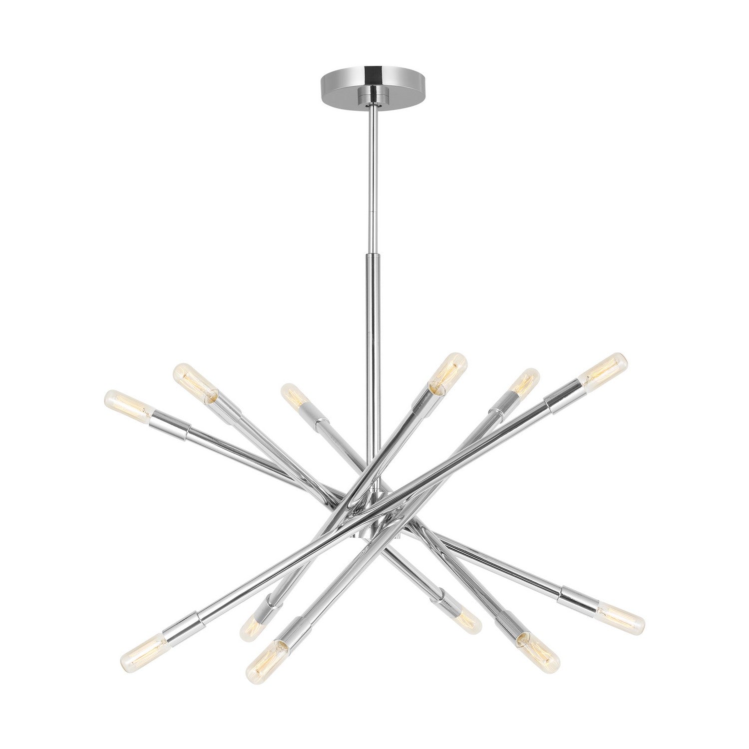 Visual Comfort Studio Canada - CC16712PN - 12 Light Chandelier - Eastyn - Polished Nickel