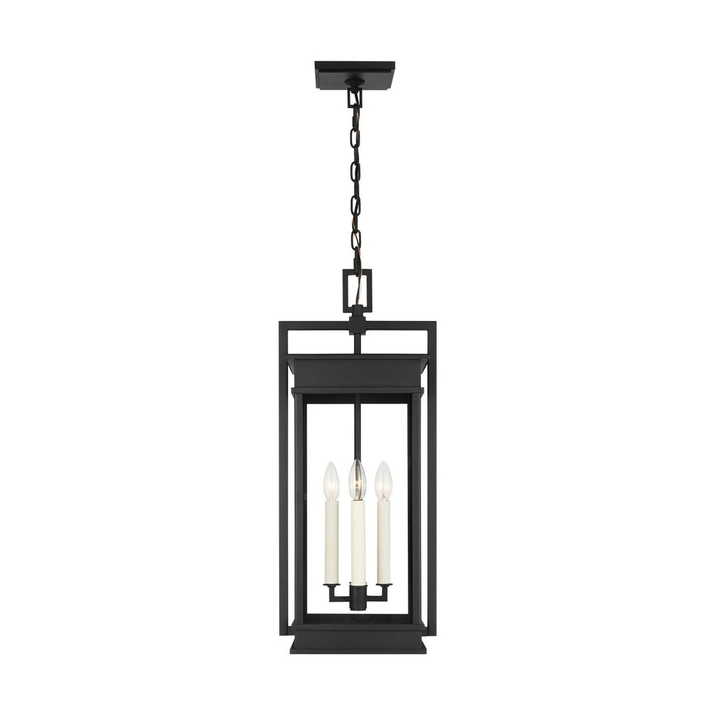 Visual Comfort Studio Canada - CO1534TXB - Four Light Outdoor Pendant - Cupertino - Textured Black