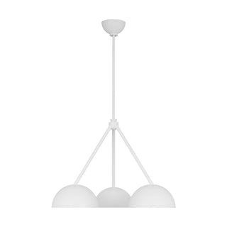 Visual Comfort Studio Canada - LXC1043CPST - Three Light Chandelier - Beaunay - Cast Plaster