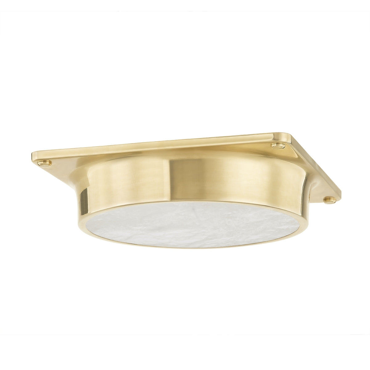 Hudson Valley Canada - 8301-AGB - LED Flush Mount - Greenwich - Aged Brass