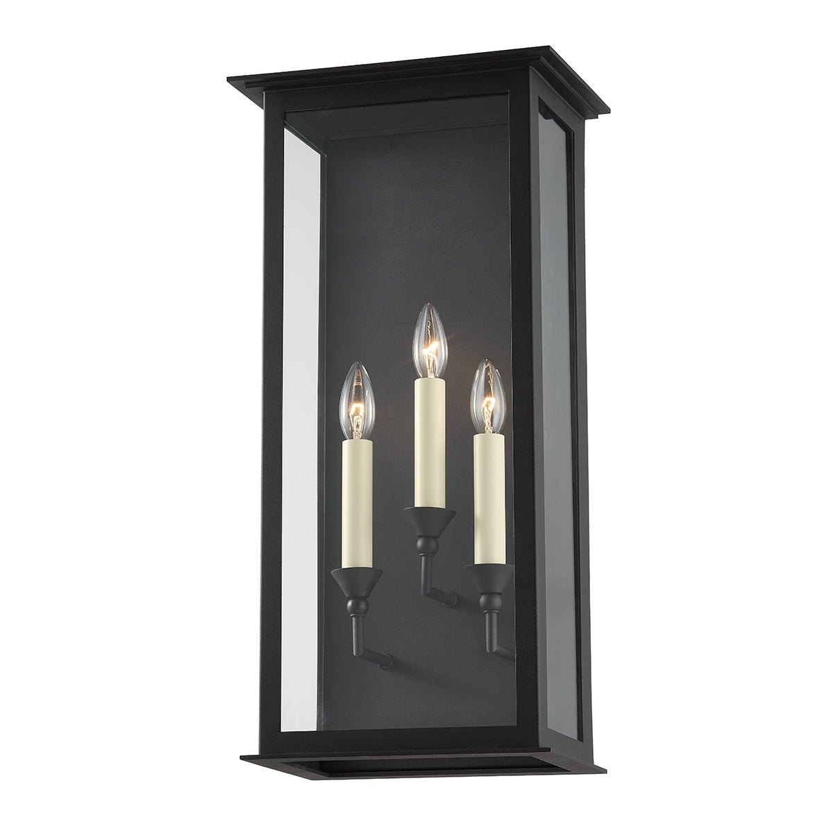 Troy Lighting Canada - B6993-TBK - Three Light Outdoor Wall Sconce - Chauncey - Textured Black