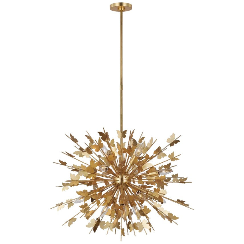 Visual Comfort Signature Canada - JN 5501G - LED Chandelier - Farfalle - Gild
