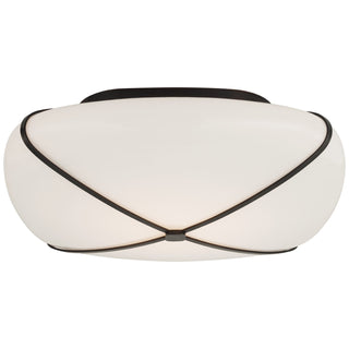 Visual Comfort Signature Canada - CD 4006GM-WG - LED Flush Mount - Fondant - Gun Metal