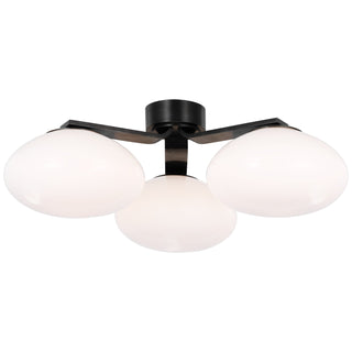 Visual Comfort Signature Canada - CD 4015GM-WG - LED Flush Mount - Marisol - Gun Metal