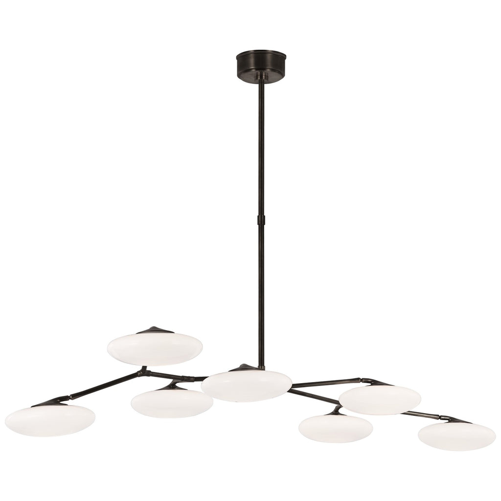 Visual Comfort Signature Canada - CD 5015GM-WG - LED Linear Chandelier - Brindille - Gun Metal