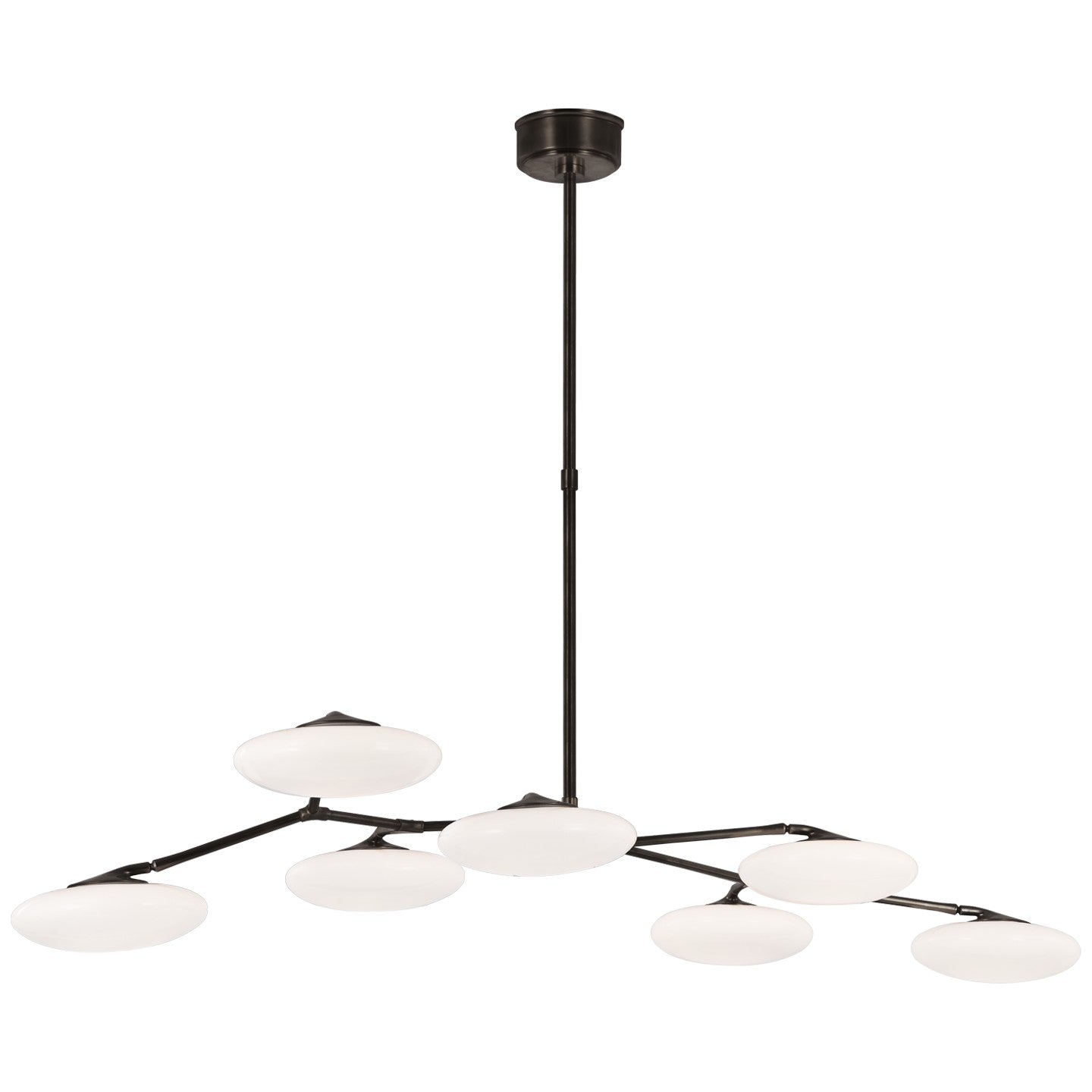 Visual Comfort Signature Canada - CD 5015GM-WG - LED Linear Chandelier - Brindille - Gun Metal