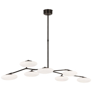 Visual Comfort Signature Canada - CD 5015GM-WG - LED Linear Chandelier - Brindille - Gun Metal