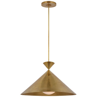 Visual Comfort Signature Canada - PCD 5220HAB-WG - LED Pendant - Orsay - Hand-Rubbed Antique Brass