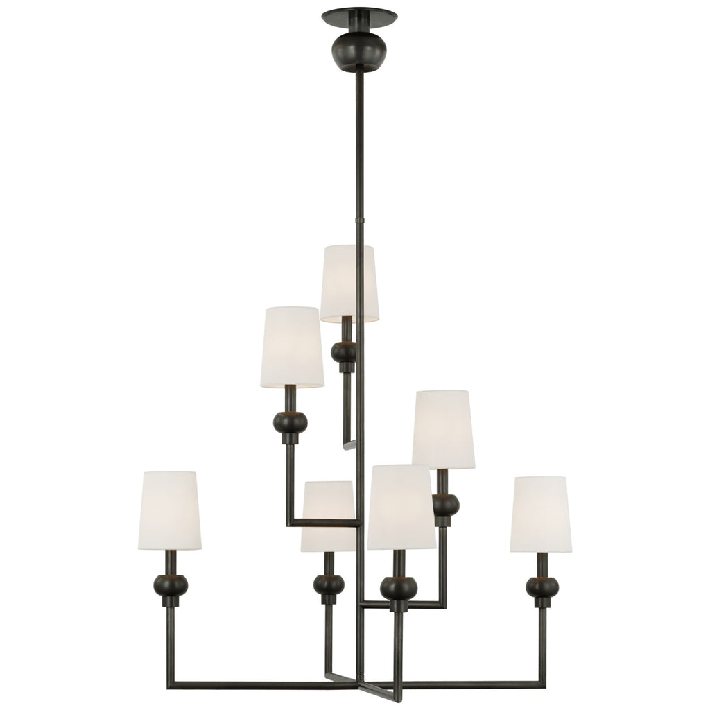 Visual Comfort Signature Canada - PCD 5100BZ-L - LED Chandelier - Comtesse - Bronze