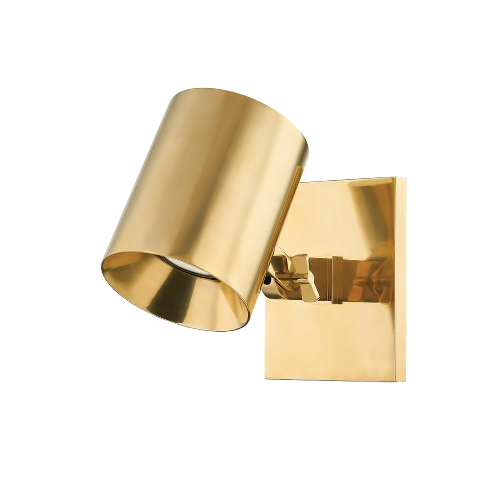 Hudson Valley Canada - MDS1700-AGB - One Light Wall Sconce - Highgrove - Aged Brass