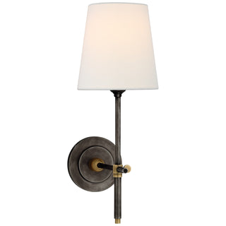 Visual Comfort Signature Canada - TOB 2002BZ/HAB-L - One Light Wall Sconce - Bryant - Bronze and Hand-Rubbed Antique Brass