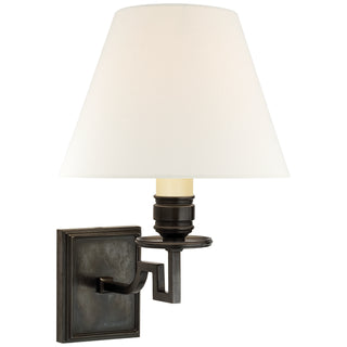 Visual Comfort Signature Canada - AH 2000GM-L - One Light Wall Sconce - Dean - Gun Metal