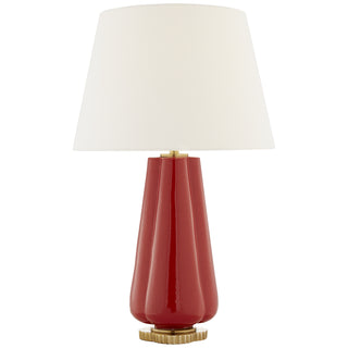 Visual Comfort Signature Canada - AH 3127BYR-L - Two Light Table Lamp - Penelope - Berry Red
