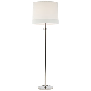 Visual Comfort Signature Canada - BBL 1023SS-L - One Light Floor Lamp - Simple Scallop - Soft Silver