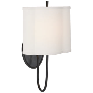 Simple Scallop One Light Wall Sconce
