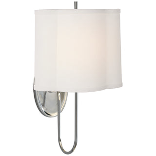 Simple Scallop One Light Wall Sconce