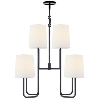 Visual Comfort Signature Canada - BBL 5081C-L - Eight Light Chandelier - Go Lightly - Charcoal