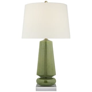 Visual Comfort Signature Canada - CHA 8670SHK-L - One Light Table Lamp - Parisienne - Shellish Kiwi