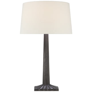 Visual Comfort Signature Canada - CHA 8707AI-L - One Light Table Lamp - Strie - Aged Iron