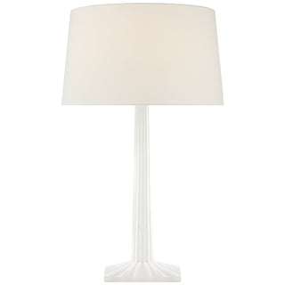Visual Comfort Signature Canada - CHA 8707WHT-L - One Light Table Lamp - Strie - Plaster White