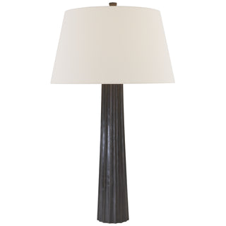 Fluted Spire One Light Table Lamp