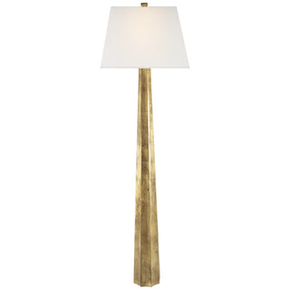 Fluted Spire One Light Floor Lamp
