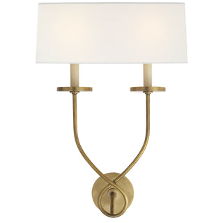 Visual Comfort Signature Canada - CHD 1612AB-L - Two Light Wall Sconce - Symmetric Twist - Antique-Burnished Brass