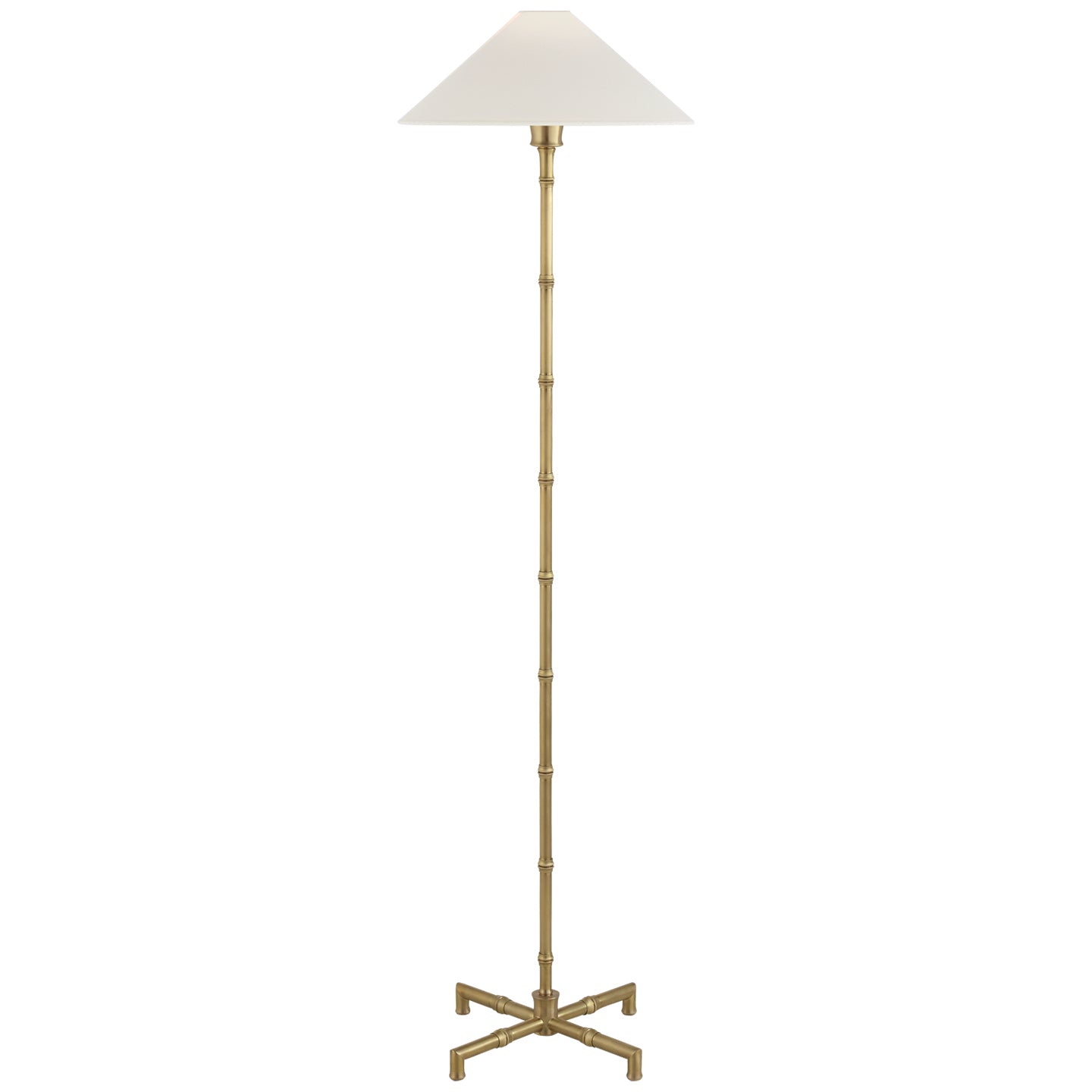 Visual Comfort Signature Canada - S 1177HAB-L - LED Floor Lamp - Grenol - Hand-Rubbed Antique Brass