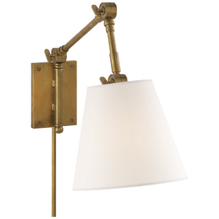 Visual Comfort Signature Canada - SK 2115HAB-L - One Light Wall Sconce - Graves - Hand-Rubbed Antique Brass