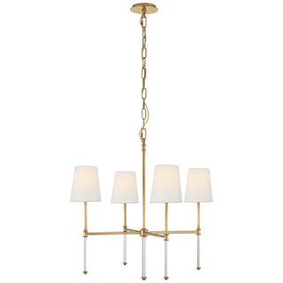 Visual Comfort Signature Canada - SK 5050HAB-L - Four Light Chandelier - Camille - Hand-Rubbed Antique Brass