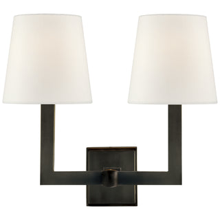 Visual Comfort Signature Canada - SL 2820BZ-L - Two Light Wall Sconce - Square Tube - Bronze