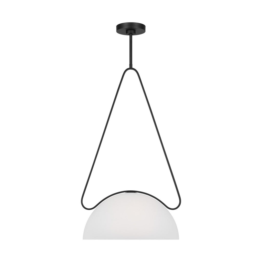 Visual Comfort Studio Canada - KP1161MBK - One Light Pendant - Nido - Midnight Black