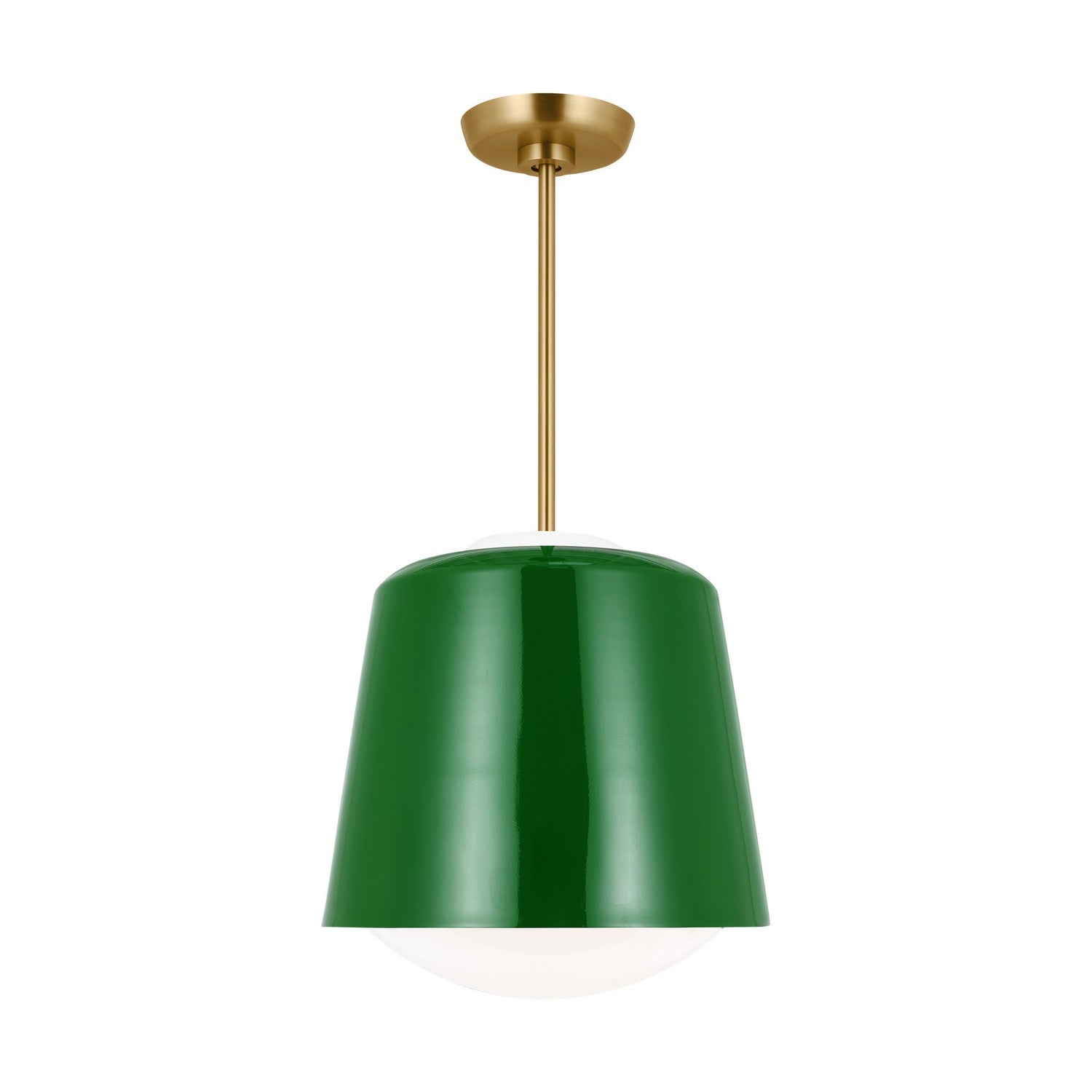 Visual Comfort Studio Canada - KSP1141GRN - One Light Pendant - Draper - Green