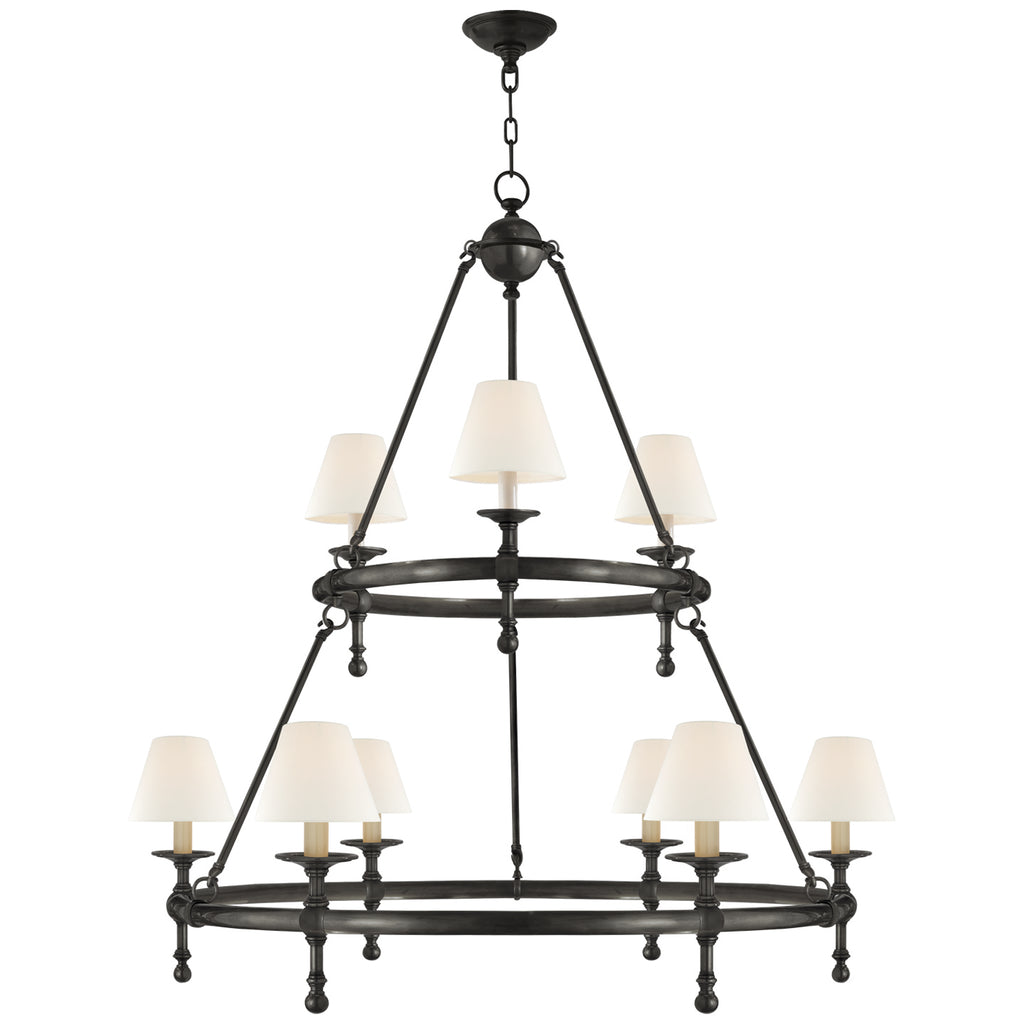 Visual Comfort Signature Canada - SL 5813BZ-L - Nine Light Chandelier - Classic - Bronze