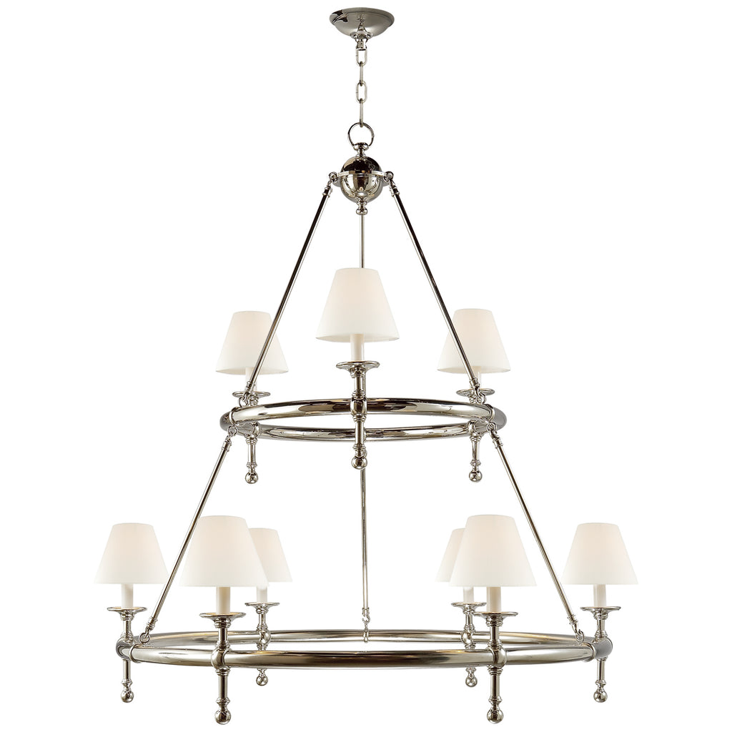 Visual Comfort Signature Canada - SL 5813PN-L - Nine Light Chandelier - Classic - Polished Nickel