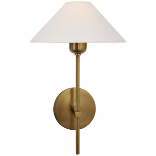 Visual Comfort Signature Canada - SP 2022HAB-L - One Light Wall Sconce - Hackney - Hand-Rubbed Antique Brass