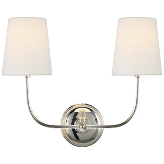 Visual Comfort Signature Canada - TOB 2008PN-L - Two Light Wall Sconce - Vendome - Polished Nickel