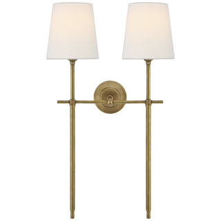 Visual Comfort Signature Canada - TOB 2025HAB-L - Two Light Wall Sconce - Bryant - Hand-Rubbed Antique Brass