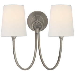 Visual Comfort Signature Canada - TOB 2126AN-L - Two Light Wall Sconce - Reed - Antique Nickel