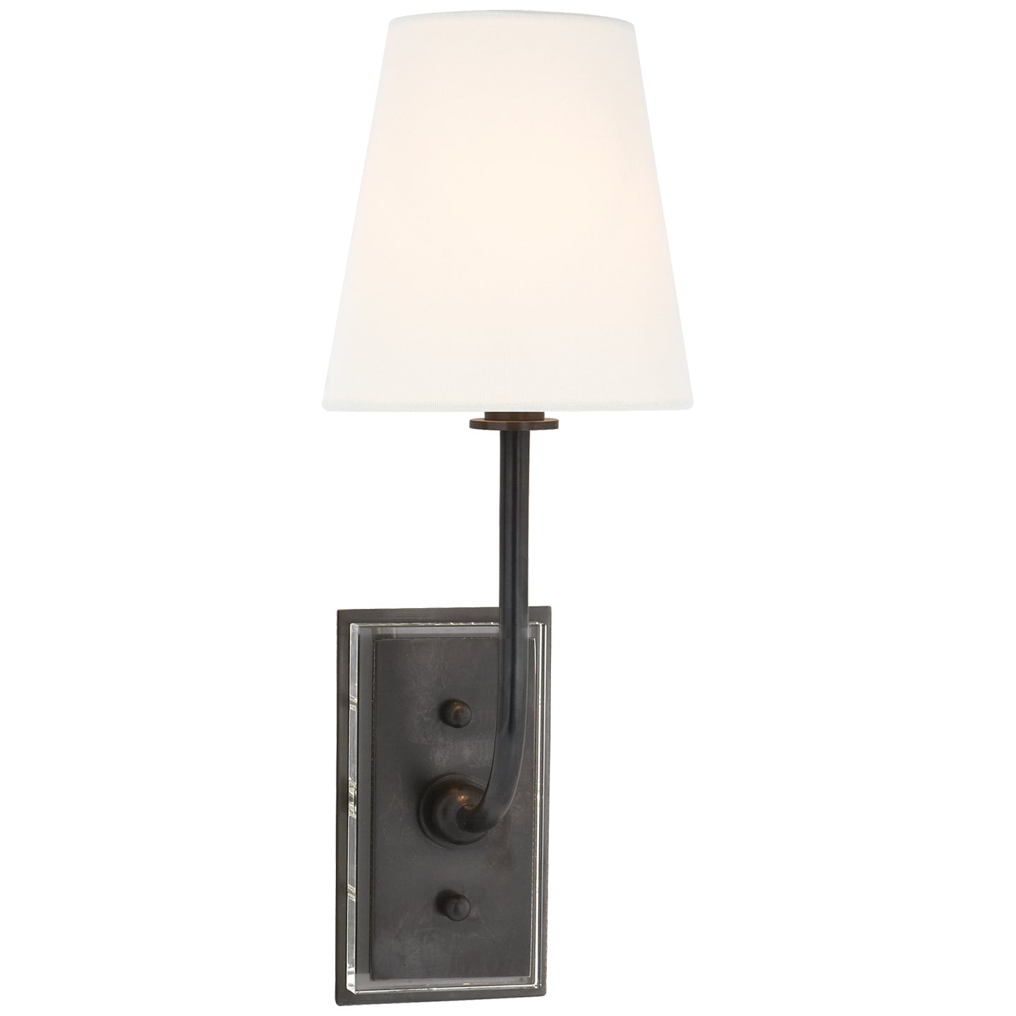 Visual Comfort Signature Canada - TOB 2190BZ-L - One Light Wall Sconce - Hulton - Bronze